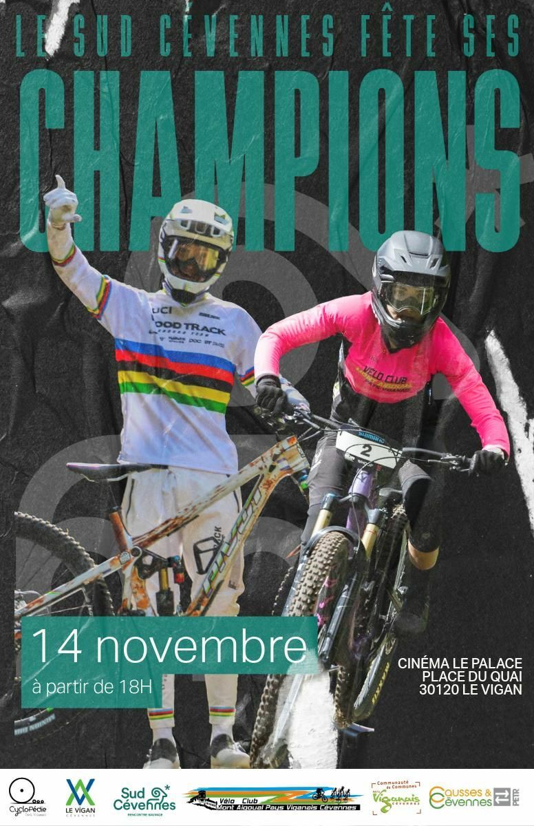 Célebrons nos champions