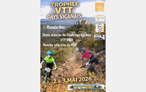Trophée VTT du Pays Viganais 2026 - 2 et 3 Mai 2026